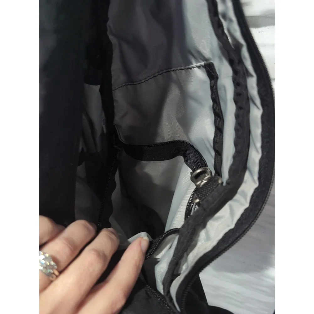 AmeriBag Healthy Back Bag Backpack Crossbody Sling Day Pack Adjustable Strap
